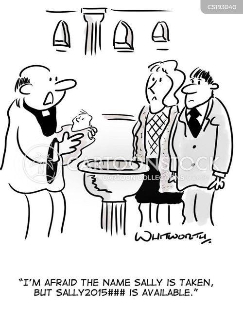 Christening Ceremony Cartoons and Comics funny pictures from CartoonStock
