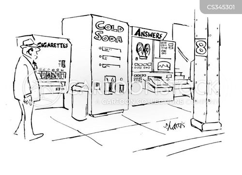 Soda Machine Cartoons and Comics funny pictures from CartoonStock