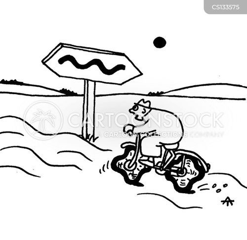 Mountain Bike Cartoons and Comics funny pictures from CartoonStock