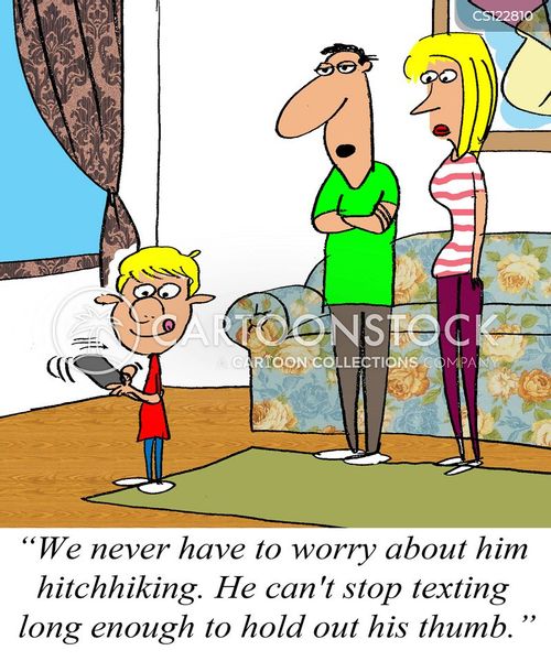 Hitchhiking Cartoons and Comics funny pictures from CartoonStock