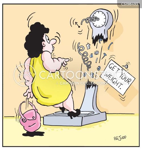 Weighing Scales Cartoons And Comics Funny Pictures From CartoonStock