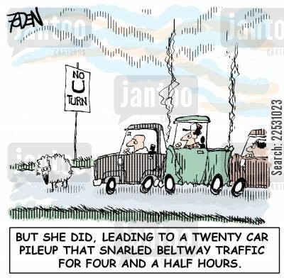 pile ups cartoons - Humor from Jantoo Cartoons