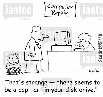 broken pc cartoons - Humor from Jantoo Cartoons