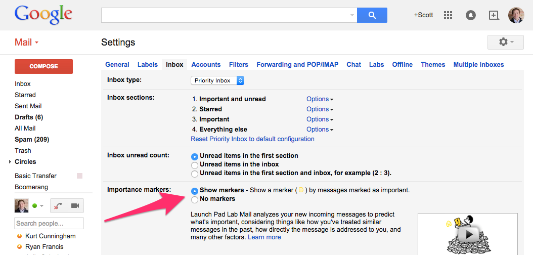 Gmail Setup for Very Busy People LaunchPad Lab
