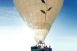 Krug offers the most-expensive hot-air balloon ride in the world