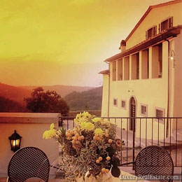 This &euro;5,500,000 Tuscan Vineyard Manor in Arezzo, Italy is represented by Romolini International Real Estate.