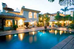 Extravagance in the Village, near Rancho Santa Fe, represented by Willis Allen agent Linda Sansone. 