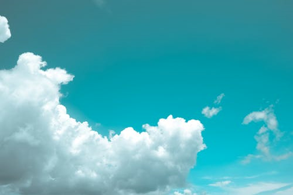 clouding in sky