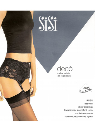 Deco Garter Belt Stockings
