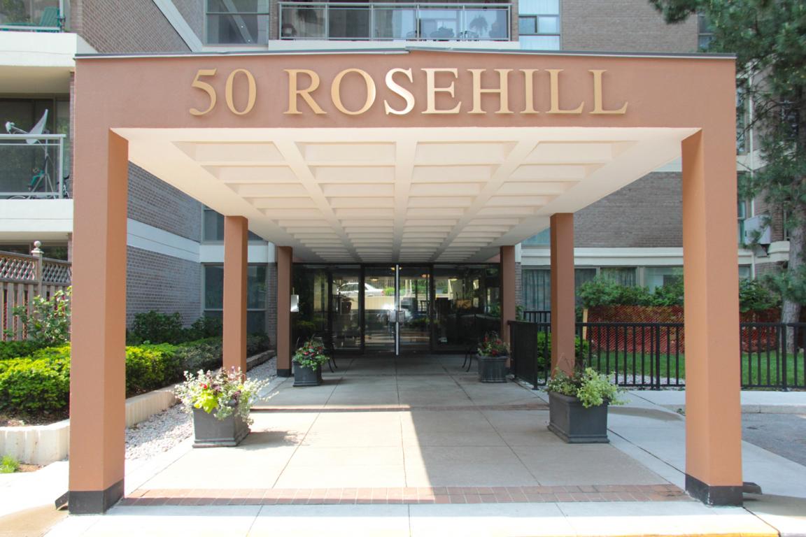 Balfour Square. Apartments for rent at 50 Rosehill Avenue in Toronto