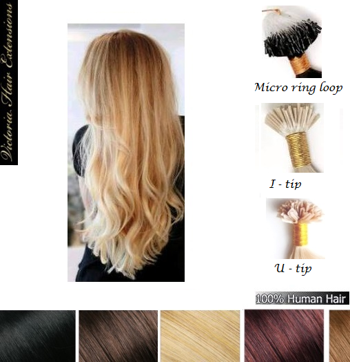 100 Strands 20 50cm 1g Each 4a Grade Pre Bonded Remy Human
