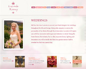 Wedding page