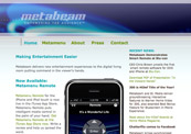 HTML custom designed website