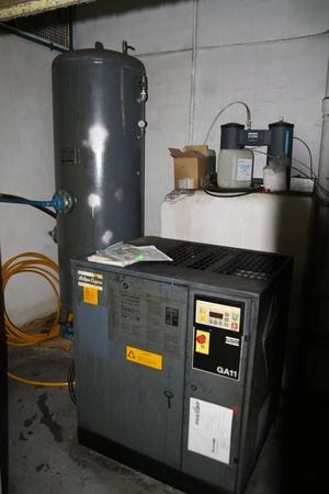 ATLAS COPCO GA11 螺杆/滑片式空气压缩机 - MachineTools.com