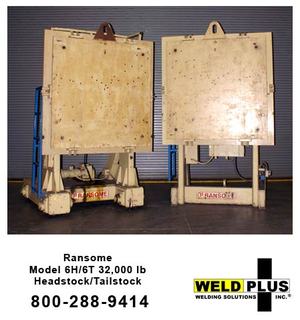 RANSOME 6H/6T Posicionadores para Soldadura - MachineTools.com