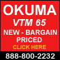 Okuma VTM 65 - call 888-800-2232 - MachineTools.com
