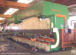 ARRIETA PPHEE 630/70 Brakes, Press - MachineTools.com
