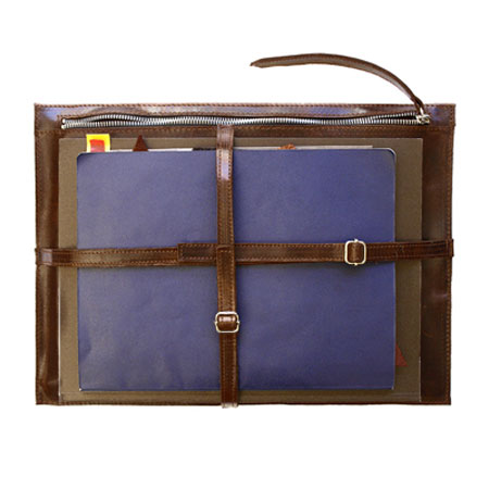 Travertine Book Strap, made in NY and CA by Khoi Le. Purchase to support 3 American workers and get 2,772 Boom™ Points. #MadeInUSA #BackToSchool