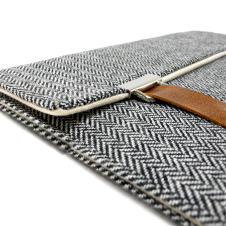 Check out this iPad Sleeve made in Dallas, TX by Stash. Purchase to support American workers and wrap your iPad in vintage herringbone. Gets you 1120 Boom™ Points.