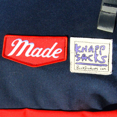 Check out this Knappsack made in CO and MT by Made Movement and Buck Products. Purchase to support 29 American workers while carrying a “cubic buttload” on your back. Gets you 1,680 Boom™ Points.