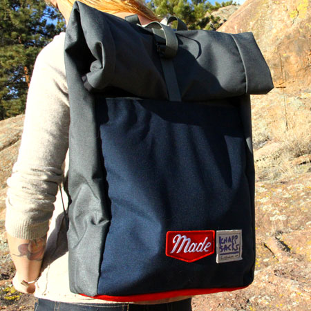 Check out this Knappsack made in CO and MT by Made Movement and Buck Products. Purchase to support 29 American workers while carrying a “cubic buttload” on your back. Gets you 1,680 Boom™ Points.