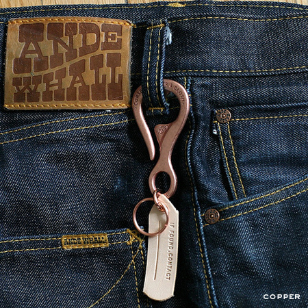 Check out this Bottle Hook made in Boston, MA by Corter Leather. Purchase to crack a brew with tough plated steel and support 1 American worker. Gets you 511 Boom™ Points.