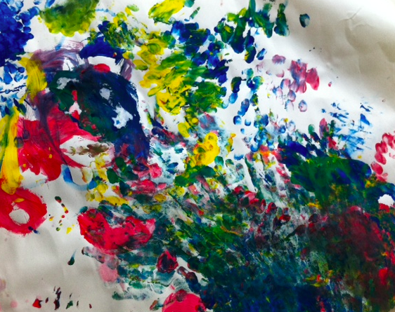 One of the paintings from kidsdrawforeastafrica.org