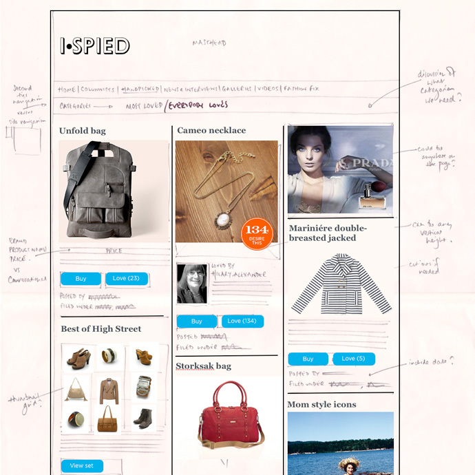Using Keynote and sketching to rapid prototyping