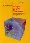 An Introduction to Support Vector Machines and Other Kernel-based Learning Methods