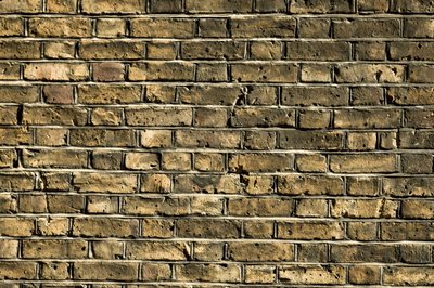 Fine Art Print of UK, London, Close-up of brick wall, full frame by Assaf Frank