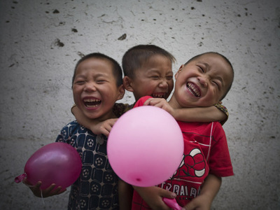 Fine Art Print of Laughter by Assaf Frank