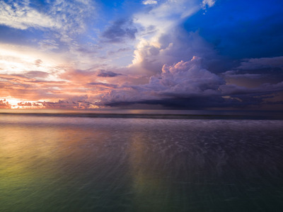 Fine Art Print of Malaysia Storm Clouds by Assaf Frank