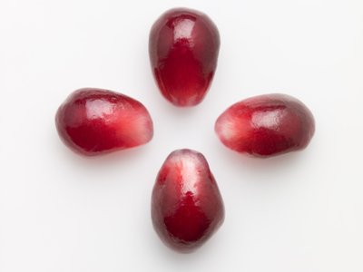 Fine Art Print of Close-up of pomegranate seeds, studio shot by Assaf Frank