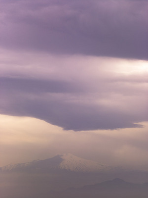 Fine Art Print of Etna Clouds by Assaf Frank