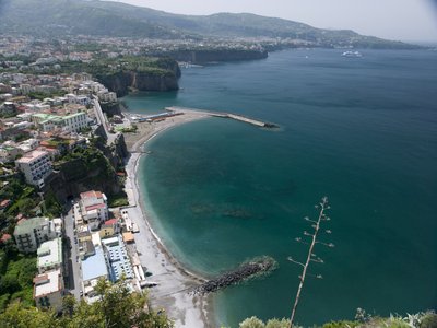 Fine Art Print of Sorrento sea view, Italy by Assaf Frank