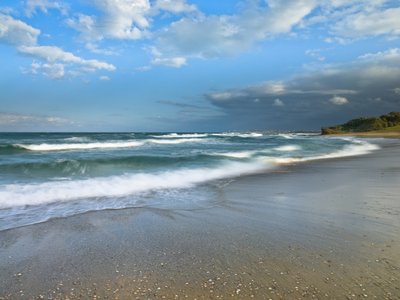 Fine Art Print of Sandy Beach by Assaf Frank
