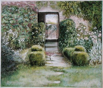 Doorways II, 1997 (tempera) by Ariel Luke - print