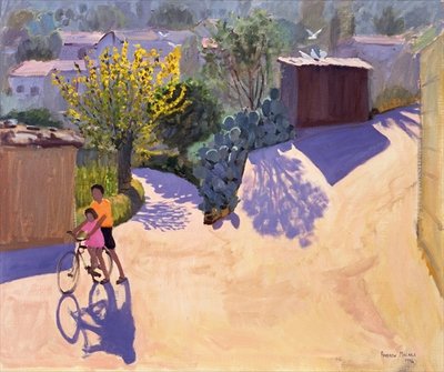 Spring in Cyprus, 1996 (oil on canvas) by Andrew Macara - print