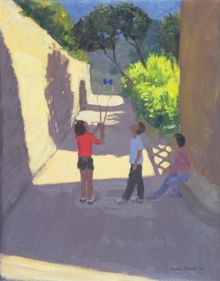 Diabolo, France, 1997 (oil on canvas) by Andrew Macara - print