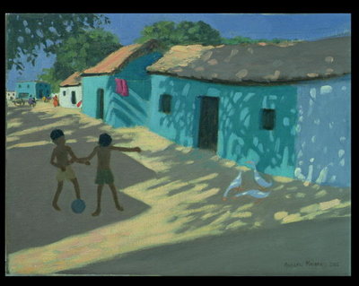 Green House, India (oil on canvas) by Andrew Macara - print