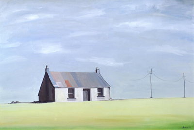 This Old House (oil on canvas) by Ana Bianchi - print