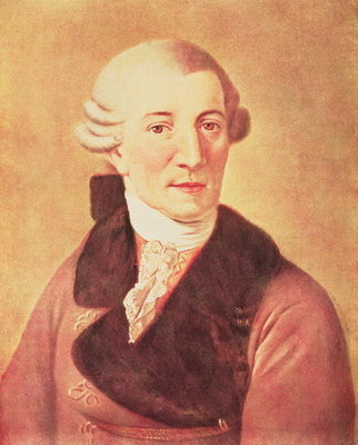 Joseph Haydn (1732-1809) by Christian Ludwig Seehas - print