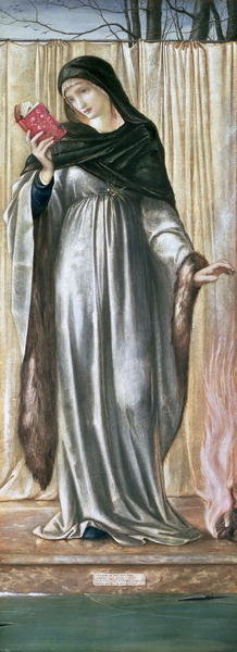 Fine Art Print of Winter, 1869-70 by Sir Edward Burne-Jones