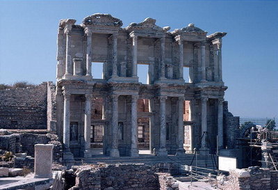 Celsus Library, built in AD 135 (photo) by Roman - print
