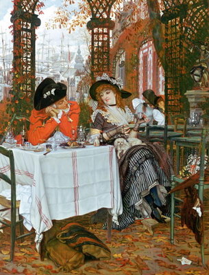 A Luncheon (Un Dejeuner), c.1868 by James Jacques Joseph Tissot - print