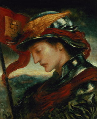 Mercury (oil on canvas) by Simeon Solomon - print