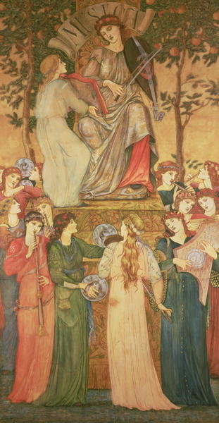Music by Sir Edward Burne-Jones - print