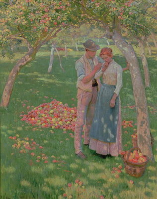The Orchard by Nelly Erichsen - print