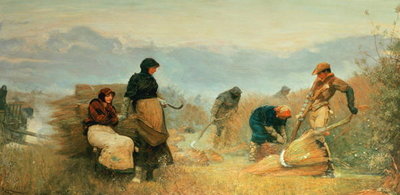 On the Fens, 1878 (oil on canvas) by Robert Walker Macbeth - print