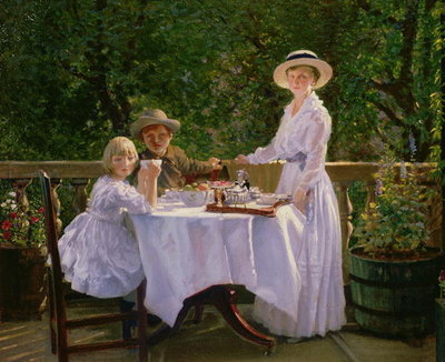 Summer Afternoon Tea by Thomas Barrett - print